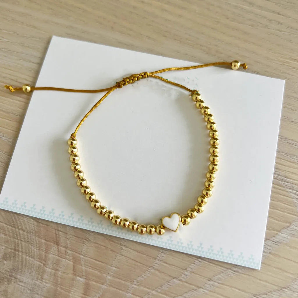 Pulseira Feminina Amor Banhado em Ouro 18K