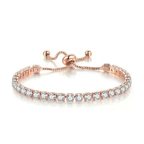 Pulseira Feminina de Zircônia Ajustável